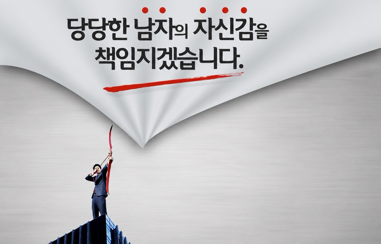 당당한 남자의 자신감을 책임지겠습니다 - SMARTMC UROLOGY 본원소개 히어로 배너 (건물 위에 선 남성 실루엣)
